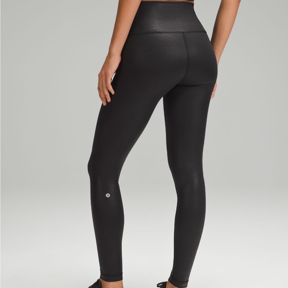 NWT Lululemon Wunder Train High Rise Tight 28” Foil - Picture 3 of 6